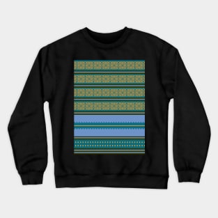 Traditional Ethnic Peruvian Inca Andean Pattern 2 Crewneck Sweatshirt